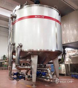 Tank for cooking system for the production of crepes • Inox Cmp srl